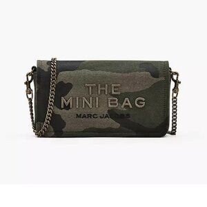 Marc Jacobs Green Camouflage Belt Bag